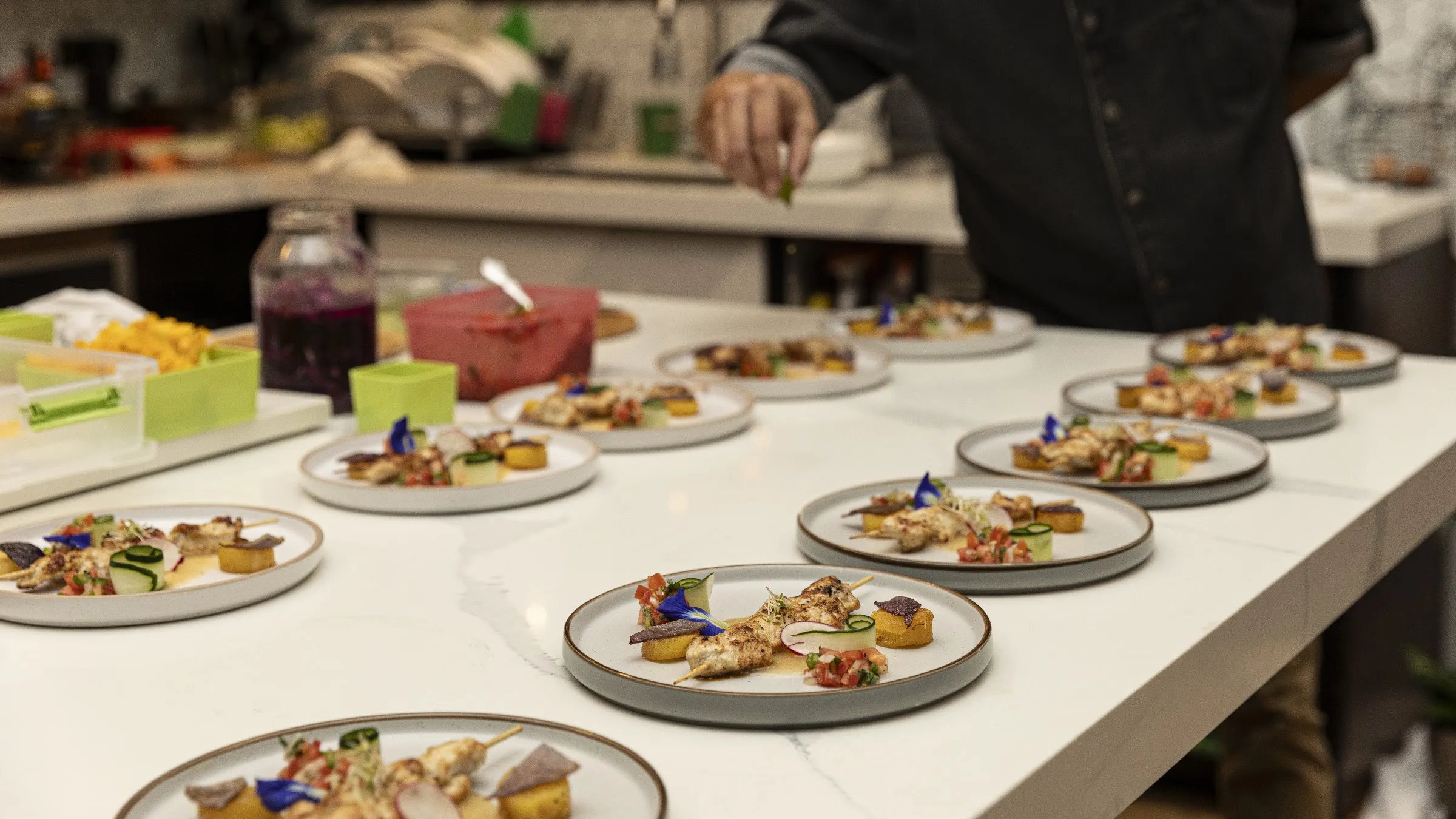 A course from Chef Paniagua's Table